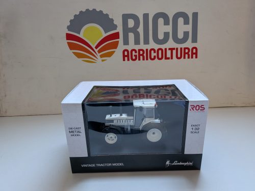 ROS modellino trattore Lamborghini 1706 w/fl scala 1:32 II gen, bianca