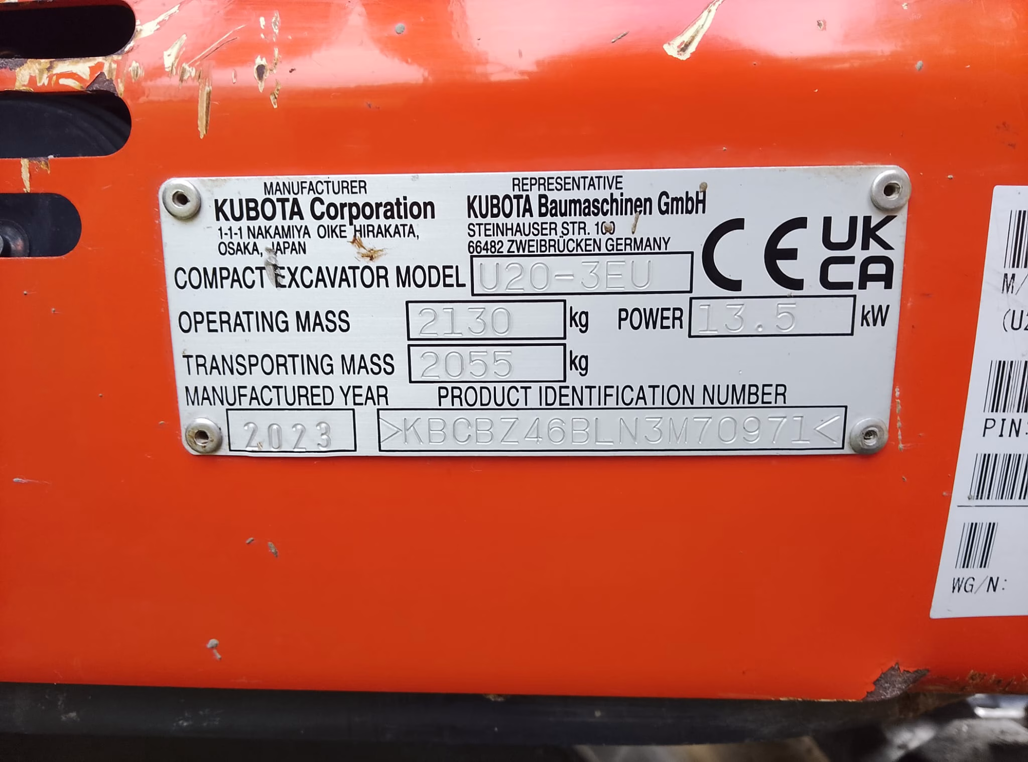 Kubota U20 (7)